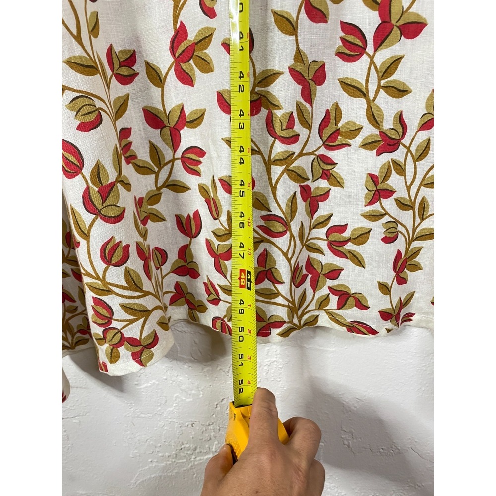 Printfresh Pencil + Paper Co Linen Dress size XL Floral - Picture 10 of 11